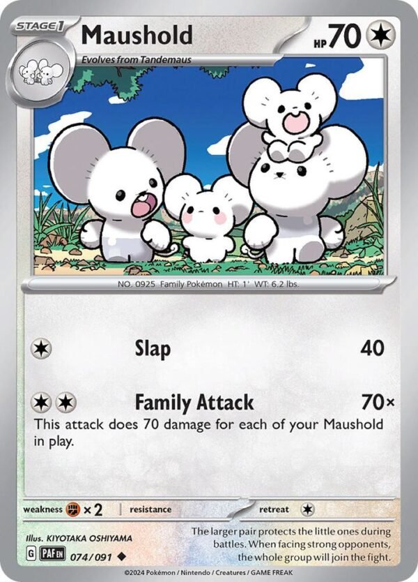 Maushold 074/091 Normal SV: Paldean Fates
