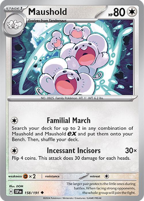 Maushold 158/191 Normal SV08: Surging Sparks Maushold 158/191 Normal SV08: Surging Sparks