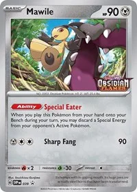 Mawile | 039 (Prerelease) | Holofoil | SV: Scarlet & Violet Promo Cards