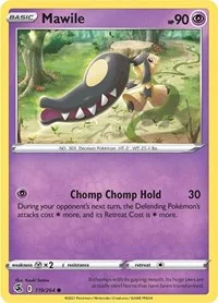 Mawile | 119/264 | Normal | SWSH08: Fusion Strike Mawile | 119/264 | Normal | SWSH08: Fusion Strike