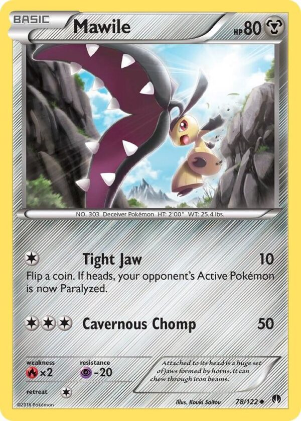 Mawile 78/122 Normal XY – BREAKpoint Mawile 78/122 Normal XY – BREAKpoint