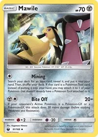 Mawile | 91/168 | Normal | SM - Celestial Storm