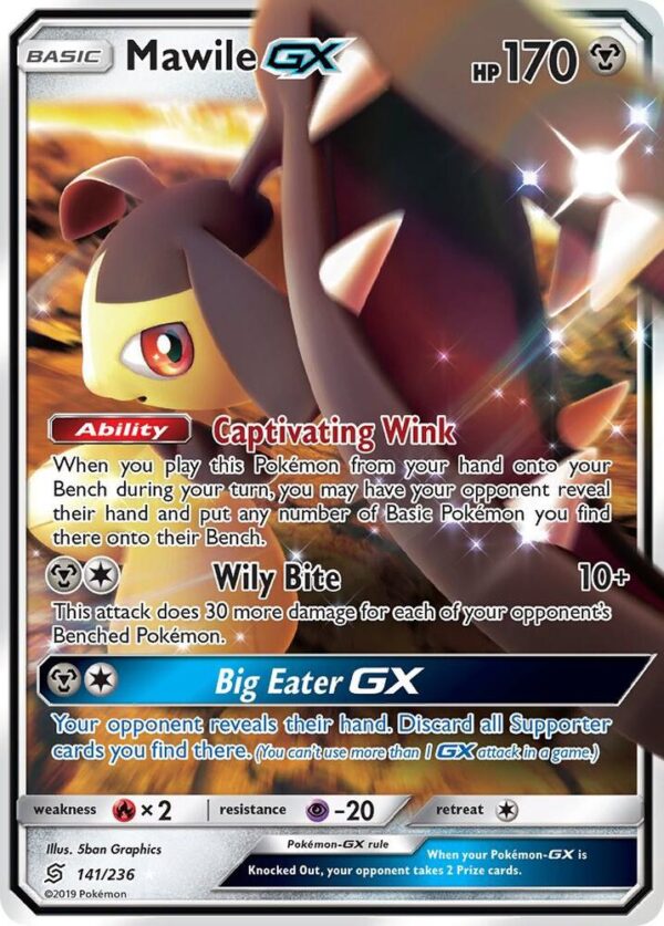 Mawile GX 141/236 Holofoil SM – Unified Minds Mawile GX 141/236 Holofoil SM – Unified Minds