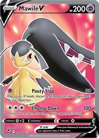 Mawile V (Full Art) | 178/195 | Holofoil | SWSH12: Silver Tempest