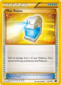 Max Potion (121 Secret Rare) | 121/116 | Holofoil | Plasma Freeze