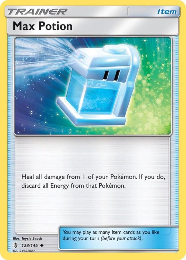 Max Potion 128/145 Reverse Holofoil SM – Guardians Rising