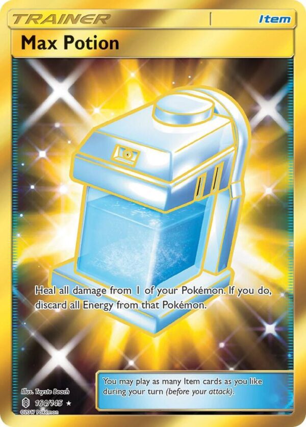 Max Potion (Secret) 164/145 Holofoil SM – Guardians Rising