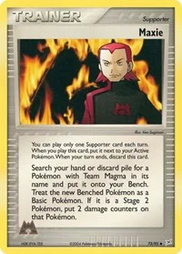 Maxie | 73/95 | Reverse Holofoil | Team Magma vs Team Aqua