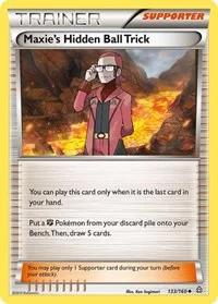 Maxie's Hidden Ball Trick | 133/160 | Reverse Holofoil | XY - Primal Clash
