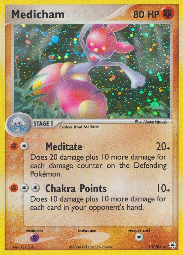 Medicham 10/101 Holofoil Hidden Legends