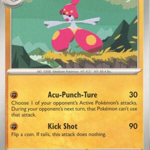Medicham 111/198 Normal SV01: Scarlet & Violet Base Set Medicham 111/198 Normal SV01: Scarlet & Violet Base Set