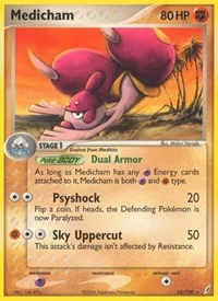 Medicham | 25/100 | Reverse Holofoil | Crystal Guardians