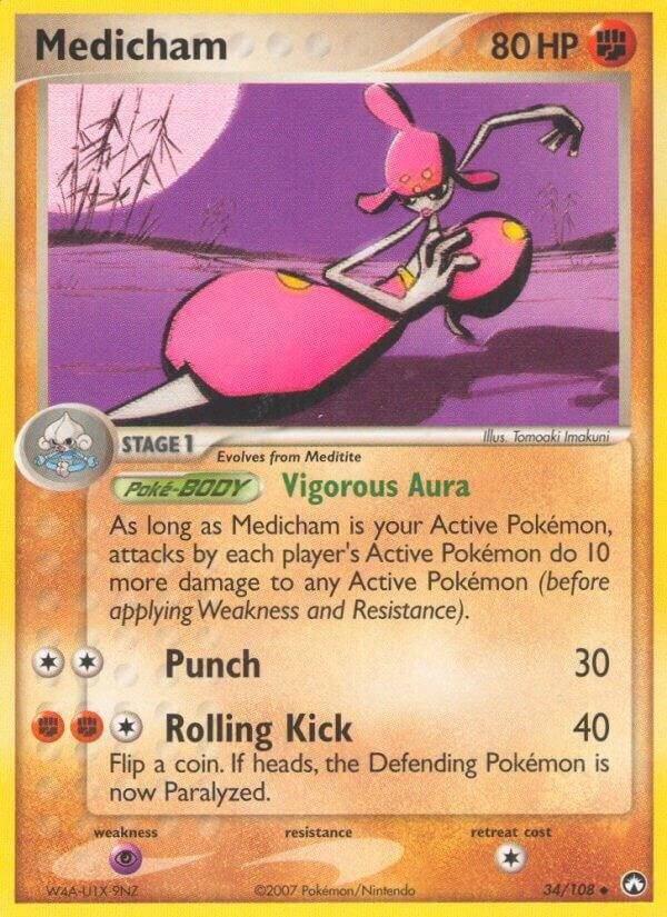 Medicham 34/108 Normal Power Keepers
