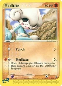 Meditite | 37/97 | Reverse Holofoil | Dragon