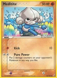Meditite | 56/100 | Reverse Holofoil | Crystal Guardians