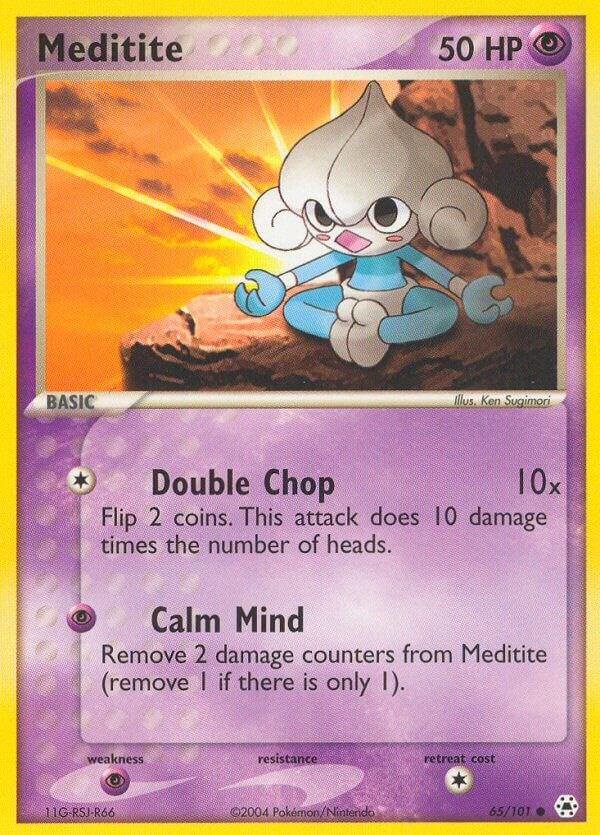 Meditite 65/101 Normal Hidden Legends Meditite 65/101 Normal Hidden Legends