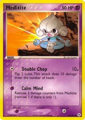 Meditite 65 Normal EX Battle Stadium
