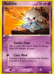 Meditite | 65 | Normal | EX Battle Stadium