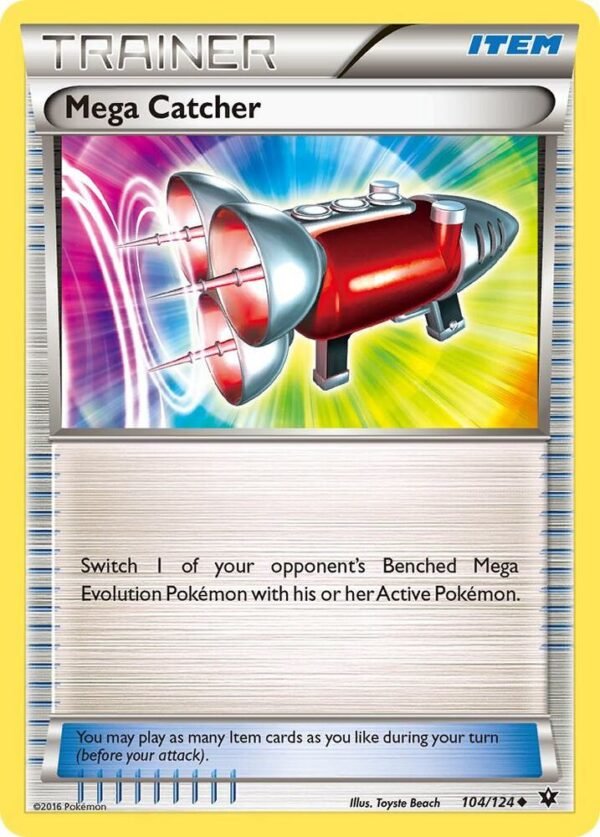Mega Catcher 104/124 Normal XY – Fates Collide Mega Catcher 104/124 Normal XY – Fates Collide