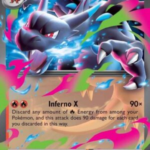 Mega Charizard X ex 013/094 Holofoil ME02: Phantasmal Flames Mega Charizard X ex 013/094 Holofoil ME02: Phantasmal Flames