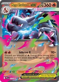 Mega Charizard X ex | 013/094 | Holofoil | ME02: Phantasmal Flames