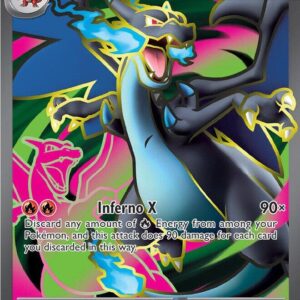 Mega Charizard X ex 109/094 Holofoil ME02: Phantasmal Flames Mega Charizard X ex 109/094 Holofoil ME02: Phantasmal Flames