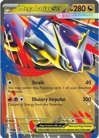 Mega Latias ex | 100/132 | Holofoil | ME01: Mega Evolution