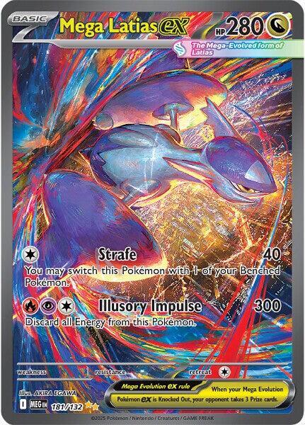 Mega Latias ex 181/132 Holofoil ME01: Mega Evolution Mega Latias ex 181/132 Holofoil ME01: Mega Evolution