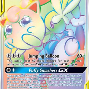 Mega Lopunny & Jigglypuff GX (Secret) 261/236 Holofoil SM – Cosmic Eclipse