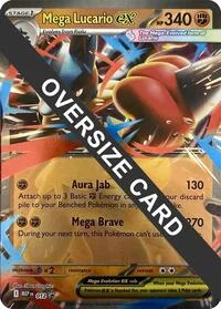 Mega Lucario ex | 012 | Holofoil | Jumbo Cards Mega Lucario ex | 012 | Holofoil | Jumbo Cards