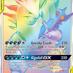 Mega Sableye & Tyranitar GX (Secret) 245/236 Holofoil SM – Unified Minds Mega Sableye & Tyranitar GX (Secret) 245/236 Holofoil SM – Unified Minds