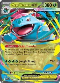 Mega Venusaur ex | 003/132 | Holofoil | ME01: Mega Evolution Mega Venusaur ex | 003/132 | Holofoil | ME01: Mega Evolution