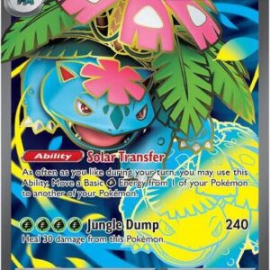 Mega Venusaur ex 155/132 Holofoil ME01: Mega Evolution