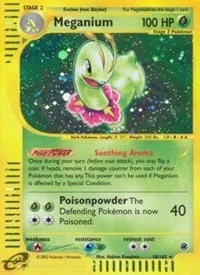 Meganium (18) | 018/165 | Reverse Holofoil | Expedition