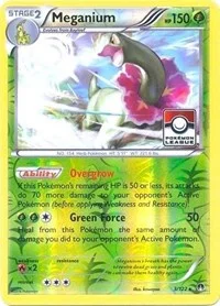 Meganium | 3/122 (Pokemon League) | 003/122 | Reverse Holofoil | League & Championship Cards