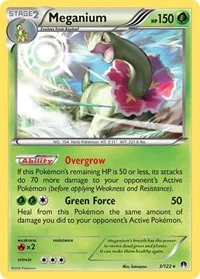 Meganium | 3/122 | Reverse Holofoil | XY - BREAKpoint
