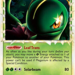 Meganium (Prime) 109/123 Holofoil HeartGold SoulSilver
