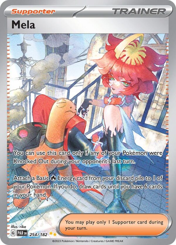 Mela 254/182 Holofoil SV04: Paradox Rift Mela 254/182 Holofoil SV04: Paradox Rift