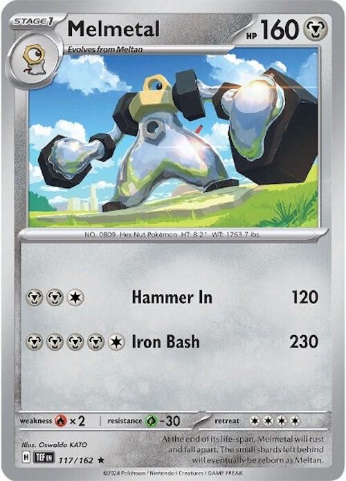Melmetal 117/162 Holofoil SV05: Temporal Forces