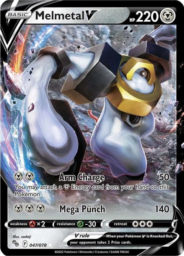 Melmetal V 047/078 Holofoil Pokemon GO