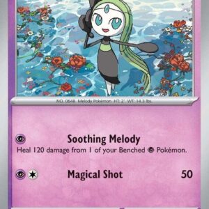 Meloetta 040/094 Reverse Holofoil ME02: Phantasmal Flames