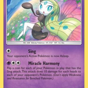 Meloetta 104/214 Reverse Holofoil SM – Lost Thunder