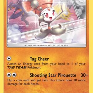 Meloetta 123/236 Reverse Holofoil SM – Unified Minds