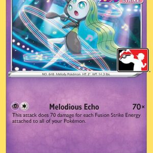 Meloetta 124/264 Normal Prize Pack Series Cards