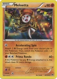 Meloetta | 85/162 | Holofoil | XY - BREAKthrough
