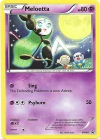 Meloetta | BW68 | Normal | Black and White Promos