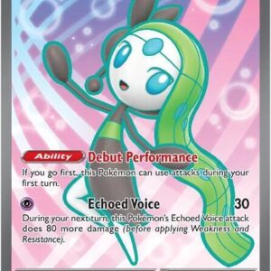 Meloetta ex 159/086 Holofoil SV: Black Bolt