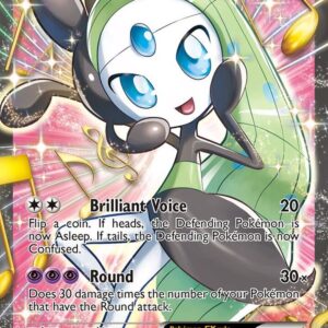 Meloetta EX (Full Art) RC25/RC25 Holofoil Legendary Treasures: Radiant Collection