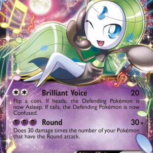 Meloetta EX RC11/RC25 Holofoil Legendary Treasures: Radiant Collection Meloetta EX RC11/RC25 Holofoil Legendary Treasures: Radiant Collection