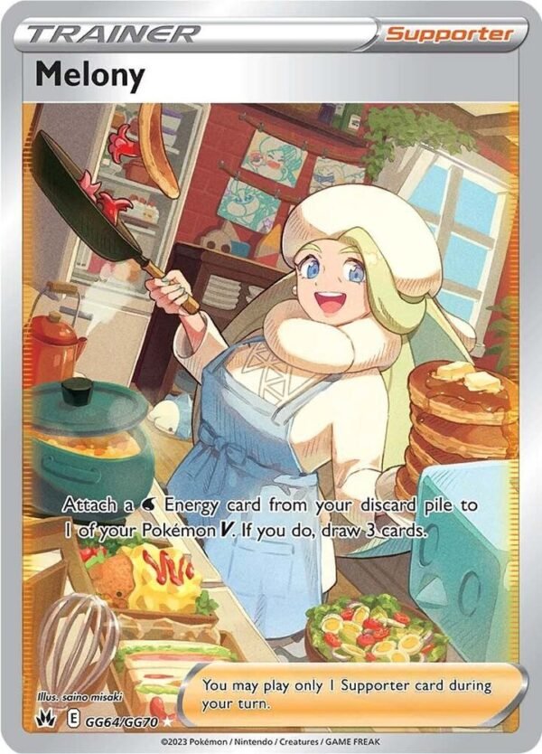 Melony GG64/GG70 Holofoil Crown Zenith: Galarian Gallery Melony GG64/GG70 Holofoil Crown Zenith: Galarian Gallery